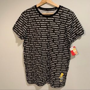 The Simpsons - Bart Simpson Chalkboard Writing T-Shirt